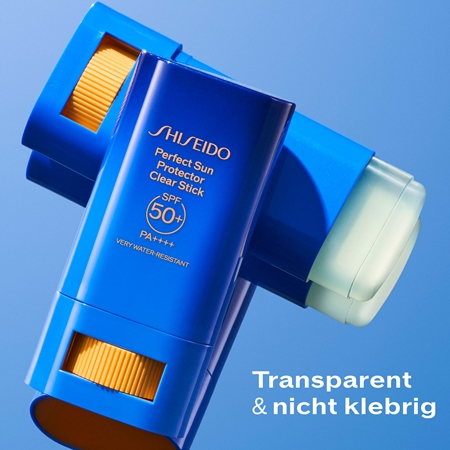 Shiseido Expert Sun Protector Clear Stick SPF 50+ schützendes Gel in der Form eines Stiftes