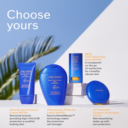 Shiseido Expert Sun Protector Clear Stick SPF 50+ ochranný gel v tyčince