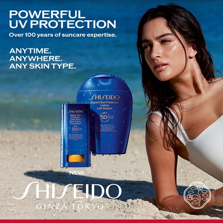 Shiseido Expert Sun Protector Clear Stick SPF 50+ ochranný gel v tyčince