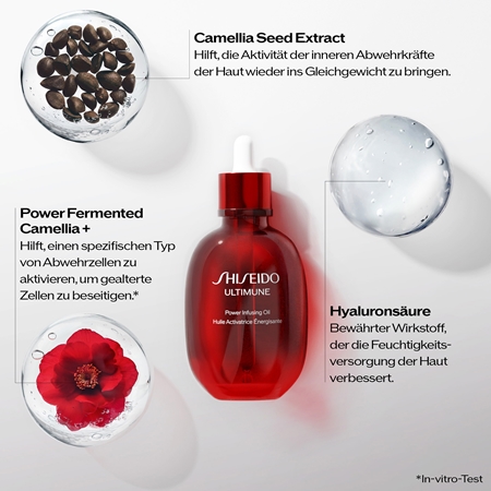 Shiseido Ultimune Power Infusing Oil hydratisierendes Öl für Gesicht, Körper und Haare