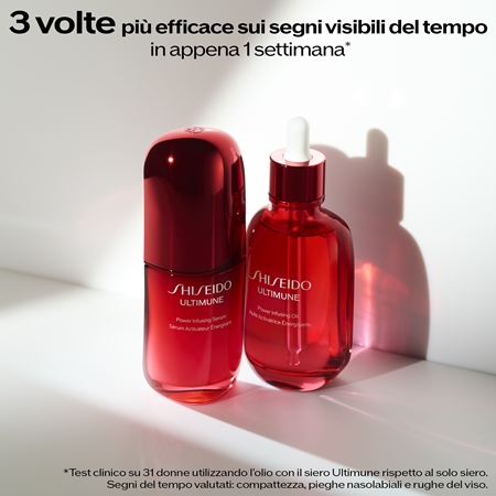 Shiseido Ultimune Power Infusing Oil olio idratante per viso, corpo e capelli