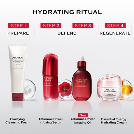 Shiseido Ultimune Power Infusing Oil Moisturizing Oil for face, body and hair