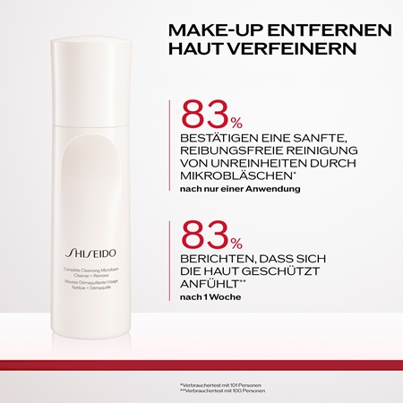 Shiseido Generic Skincare Complete Cleansing Micro Foam Reinigungsschaum zum Abschminken mit feuchtigkeitsspendender Wirkung