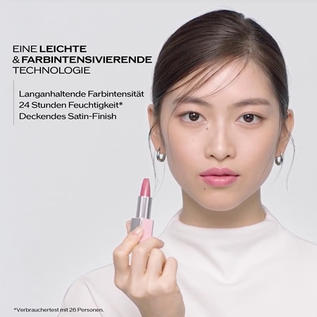 Shiseido Technosatin Pink Satin-Lippenstift