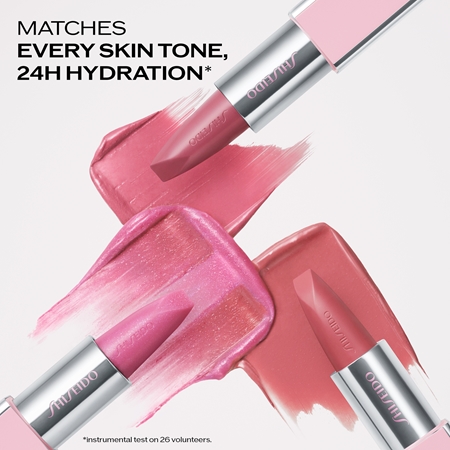 Shiseido Technosatin Pink aksamitna szminka