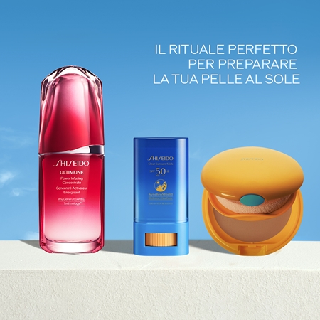 Shiseido Sun Care Tanning Compact Foundation fondotinta compatto SPF 6