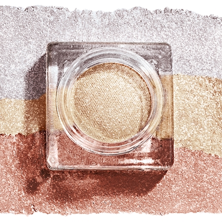 Shiseido Aura Dew Face, Eyes, Lips рум'яна – тіні для повік – хайлатер
