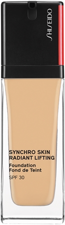 Shiseido Synchro Skin Radiant Lifting Foundation spindesio suteikiantis stangrinamasis makiažo pagrindas SPF 30