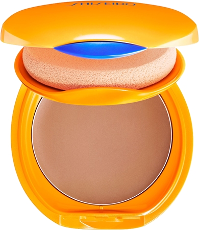 Shiseido Expert Sun Protector Tanning Compact Foundation SPF10 maquillaje compacto resistente al agua recargable
