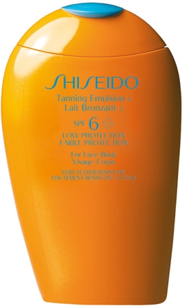 Shiseido Sun Care Tanning Emulsion лосион за слънце SPF 6