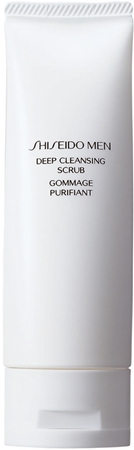 Shiseido Men Deep Cleansing Scrub exfoliante facial limpiador para hombre