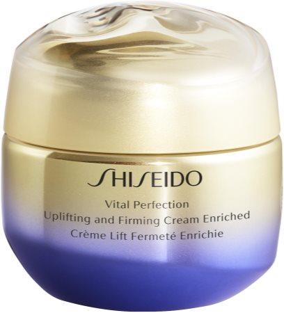 Shiseido Vital Perfection Uplifting & Firming Cream Enriched crema reafirmante con efecto lifting para pieles secas