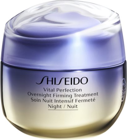 Shiseido Vital Perfection Overnight Firming Treatment creme reafirmante de noite com efeito lifting