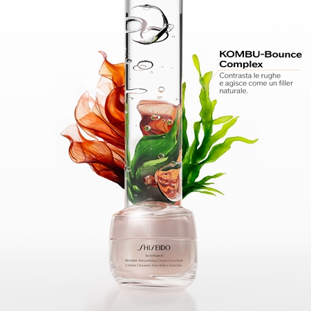 Shiseido Benefiance Wrinkle Smoothing Cream Enriched crema antirughe giorno e notte per pelli secche