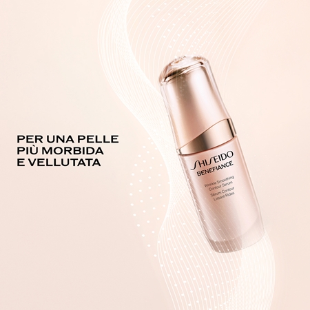 Shiseido Benefiance Wrinkle Smoothing Contour Serum siero viso per ritardare gli effetti dell'invecchiamento