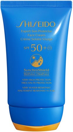 Shiseido Sun Care Expert Sun Protector Face Cream wodoodporny krem do opalania twarzy SPF 50+