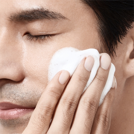 Shiseido Men Face Cleanser foam cleanser for the face