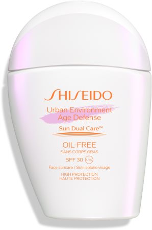 Shiseido Sun Care Urban Environment Age Defense crème solaire matifiante visage SPF 30