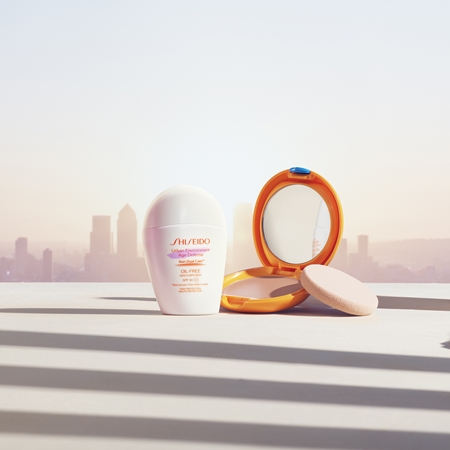 Shiseido Sun Care Urban Environment Age Defense αντηλιακή ματ κρέμα προσώπου SPF 30
