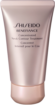 Shiseido Benefiance Concentrated Neck Contour Treatment crema regeneradora antiarrugas para cuello y escote