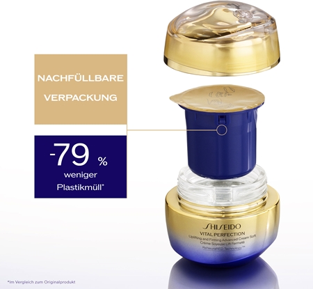 Shiseido Vital Perfection Uplifting and Firming Advanced Cream Soft leichte festigende Creme tagsüber und nachts