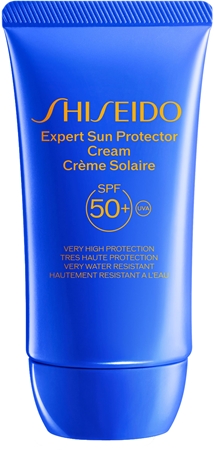 Shiseido Expert Sun Protector Cream SPF 50+ vodeodolný opaľovací krém na tvár SPF 50+