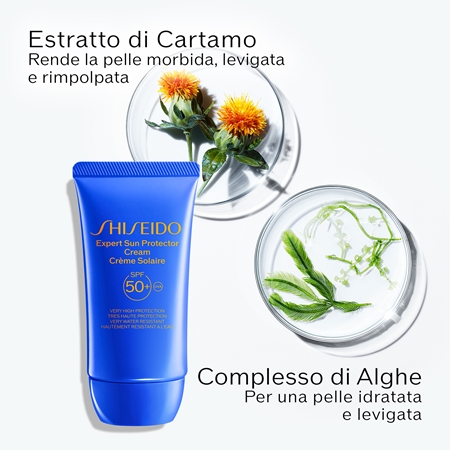 Shiseido Expert Sun Protector Cream SPF 30 crema abbronzante waterproof viso SPF 30
