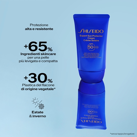 Shiseido Expert Sun Protector Cream SPF 30 crema abbronzante waterproof viso SPF 30