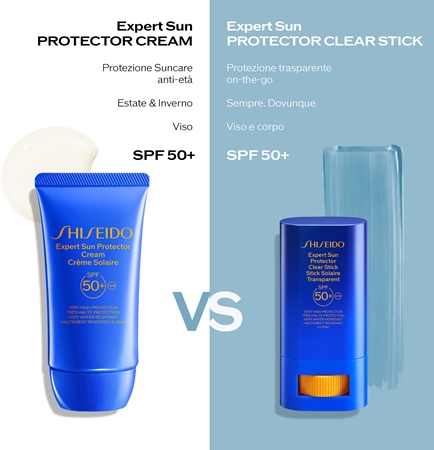 Shiseido Expert Sun Protector Cream SPF 30 crema abbronzante waterproof viso SPF 30