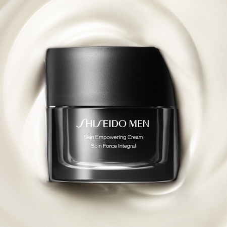Shiseido Men Skin Empowering Advanced Cream bőrfrissítő krém a ráncok csökkentéséért utántöltő