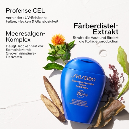 Shiseido Expert Sun Protector Lotion SPF 30 Sonnenlotion für Gesicht und Körper SPF 30