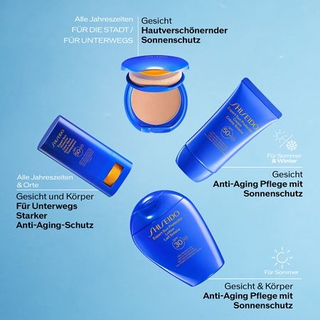 Shiseido Expert Sun Protector Lotion SPF 30 Sonnenlotion für Gesicht und Körper SPF 30