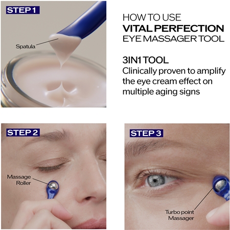 Shiseido Vital Perfection Uplifting & Firming Advanced Eye Cream liftinges szemkrém