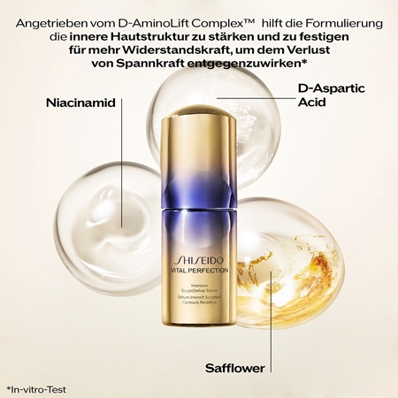 Shiseido Vital Perfection Intensive SculptDefine Serum Liftingserum zur Festigung der Gesichtskonturen