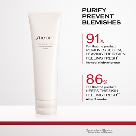 Shiseido Generic Skincare Deep Cleansing Foam αφρός για βαθύ καθαρισμό για λιπαρή και προβληματική επιδερμίδα