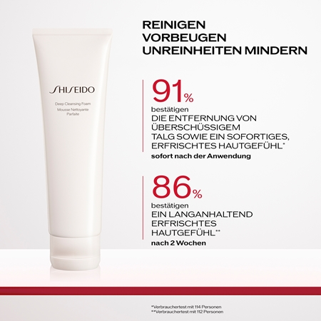 Shiseido Generic Skincare Deep Cleansing Foam Tiefenreinigungsschaum für fettige und problematische Haut