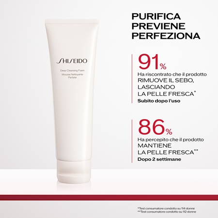 Shiseido Generic Skincare Deep Cleansing Foam mousse di pulizia profonda per pelli grasse e problematiche