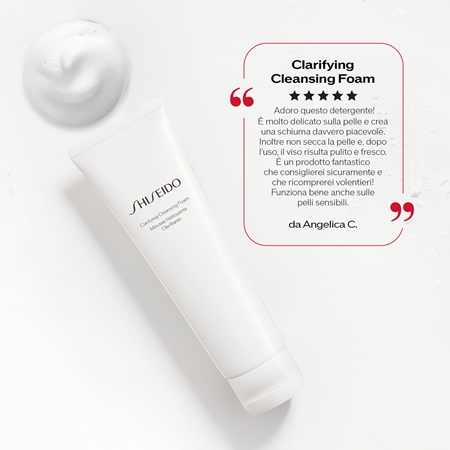 Shiseido Generic Skincare Clarifying Cleansing Foam schiuma detergente attiva
