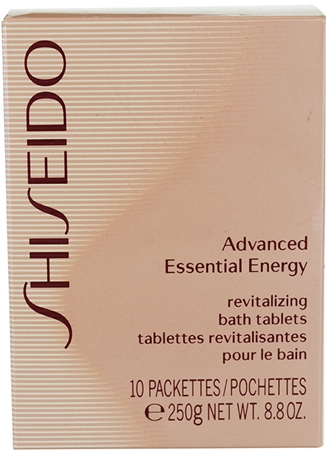 Shiseido Body Advanced Essential Energy tabletes de banho