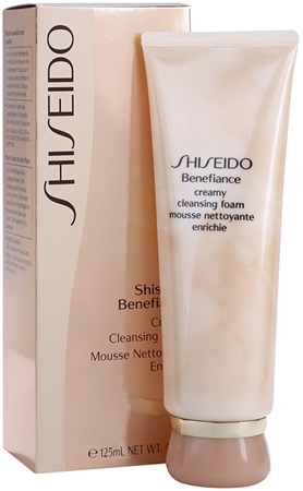 Shiseido Benefiance Creamy Cleansing Foam For All Types Of Skin
