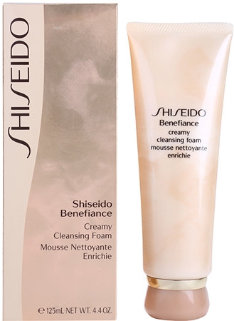Shiseido Benefiance Creamy Cleansing Foam For All Types Of Skin