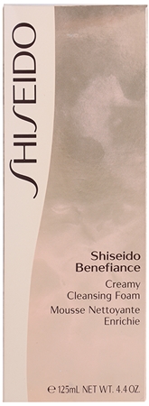 Shiseido Benefiance Creamy Cleansing Foam For All Types Of Skin