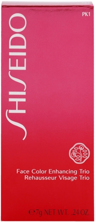 Shiseido Base Face Color Enhancing Trio multifunktioneller Aufheller
