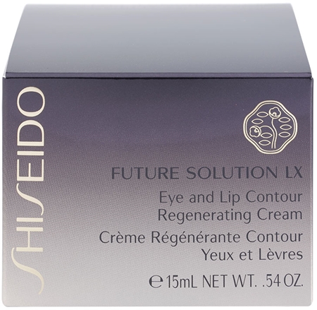 Shiseido Future Solution LX Eye and Lip Contour Regenerating Cream crema regeneradora con efecto alisante para contorno de ojos y labios