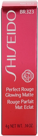 Shiseido Lips Perfect Rouge Glowing Matte barra de labios matificante