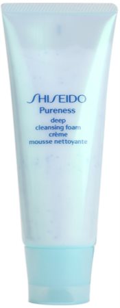 Shiseido Pureness espuma cremosa para una limpieza profunda con microgránulos