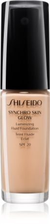 Shiseido Synchro Skin Glow Luminizing Fluid Foundation base iluminadora SPF 20