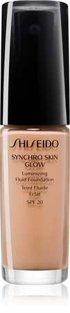 Shiseido Synchro Skin Glow Luminizing Fluid Foundation fond de teint illuminateur SPF 20