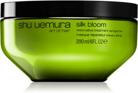 Shu Uemura Silk Bloom αναγεννητική και ανανεωτική μάσκα για κατεστραμμένα μαλλιά