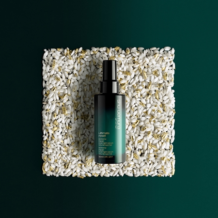 Shu Uemura Ultimate Reset night serum for damaged hair